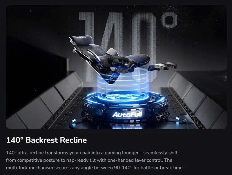 Ghế Công Thái Học Gaming AutoFull G7